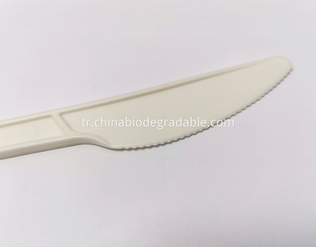 Compostable Natural Knife Fork Spoon